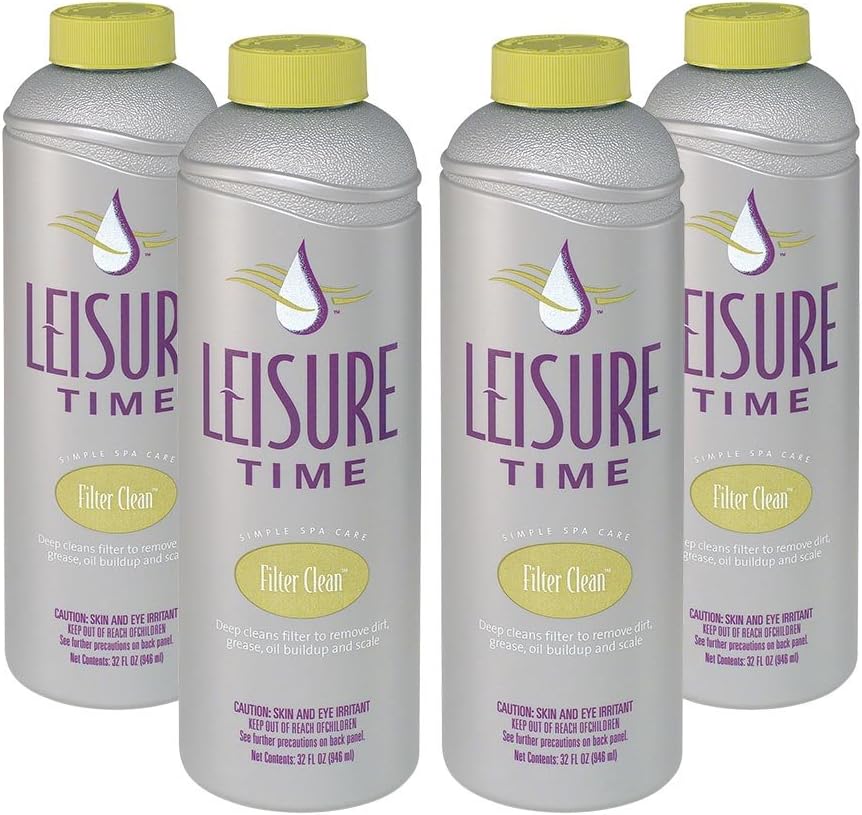 Filter Clean Cartridge Cleaner for Spas and Hot Tubs, 1-Quart, 12-Pack M78591