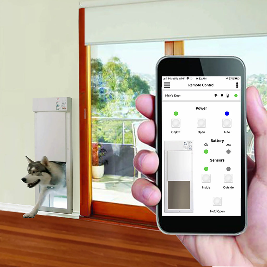 Large Opening Power Pet Door Q609453