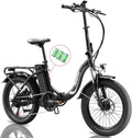 Folding Electric Bike 750W 20 inch Fat Tire 13Ah Black G773