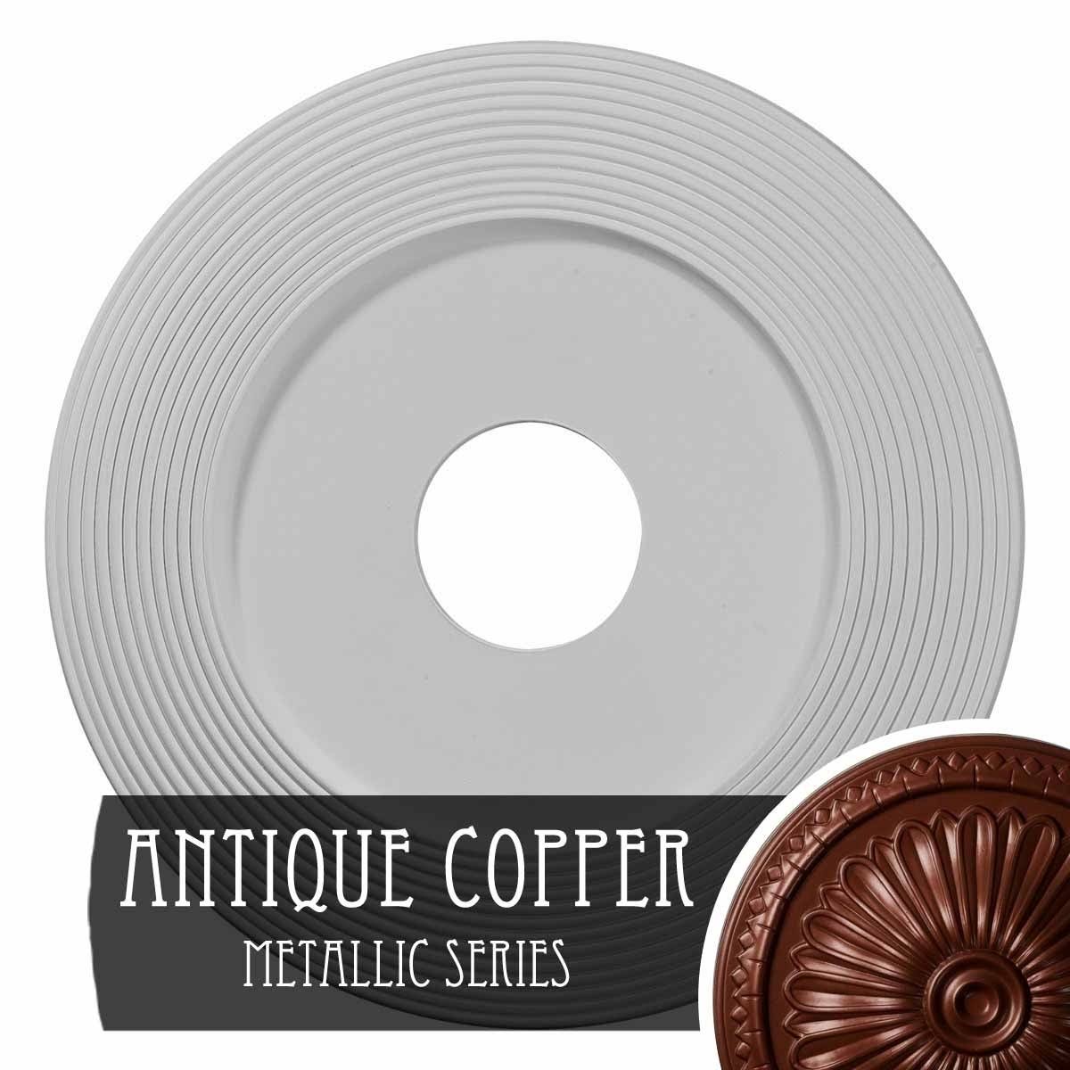 1x22P Hand-Painted Ceiling Medallion C624