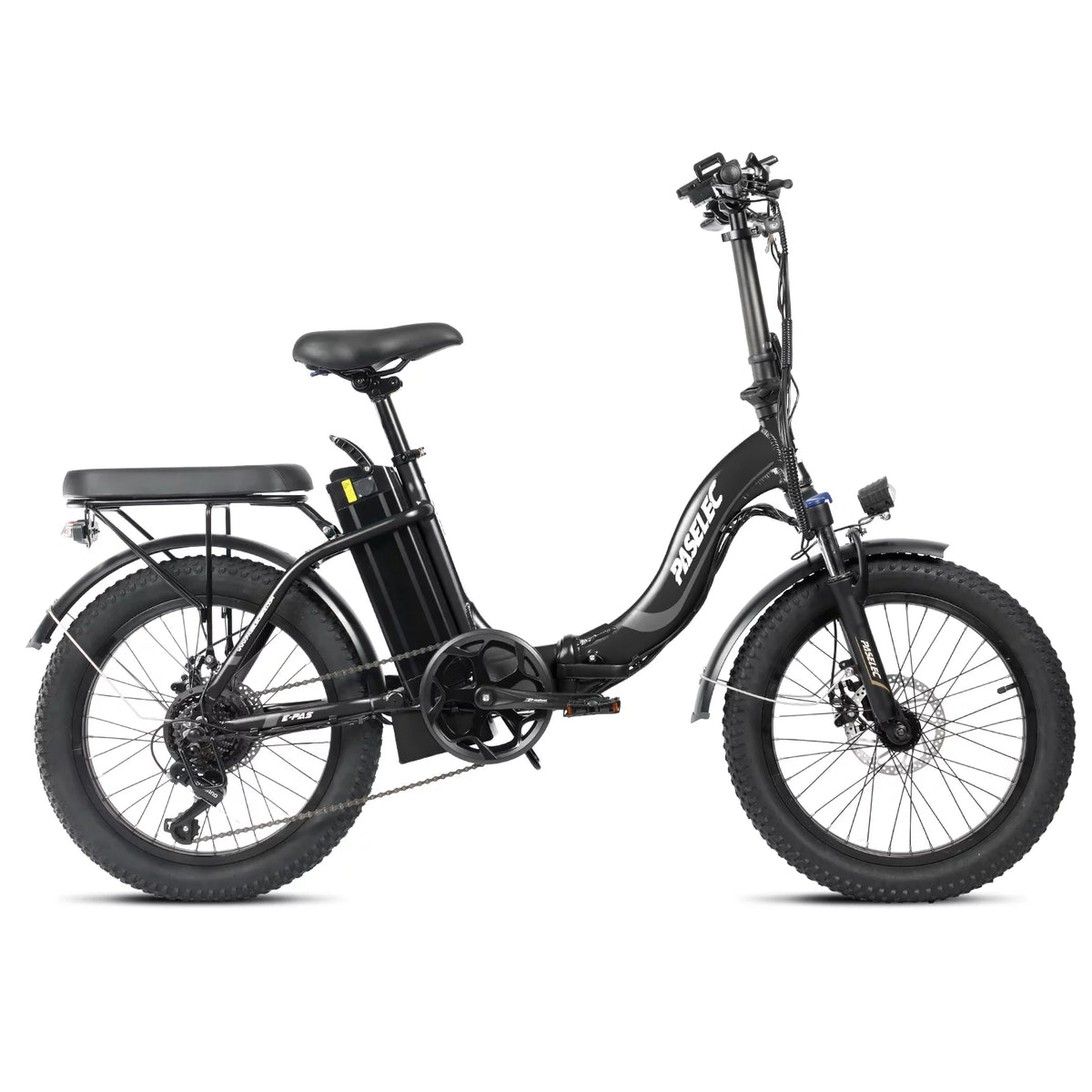 Folding Electric Bike 750W 20 inch Fat Tire 13Ah Black G773