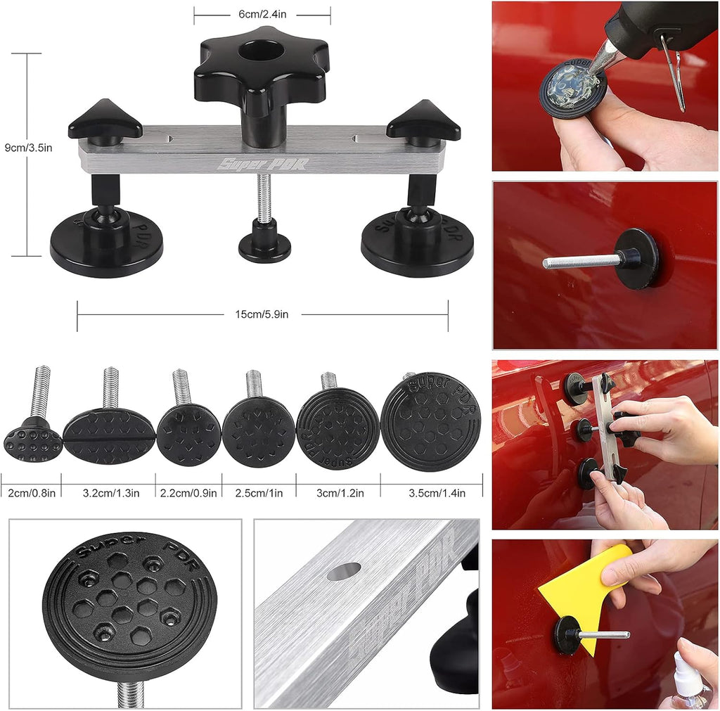 Dent Repair Kit with LED Light Board and Storage Bag U18734