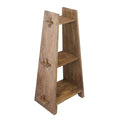 Acacia Wood 3-Tier A-Frame Bookcase G981990