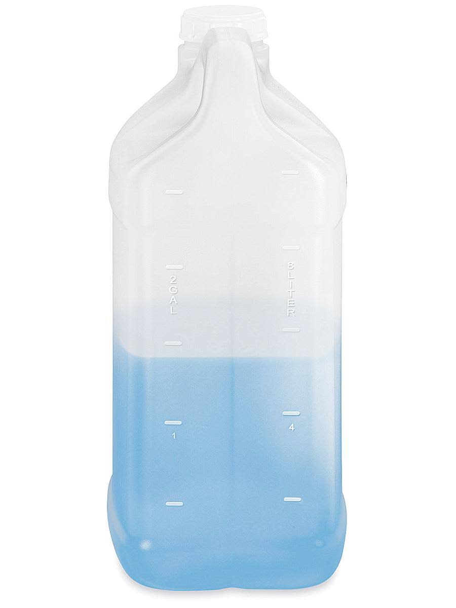 2 1/2 Gallon Natural Clear Jugs Case of 12 L504