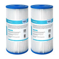 10" x 4.5" Pleated Sediment Water Filter Replacement, Pack of 2 O4516