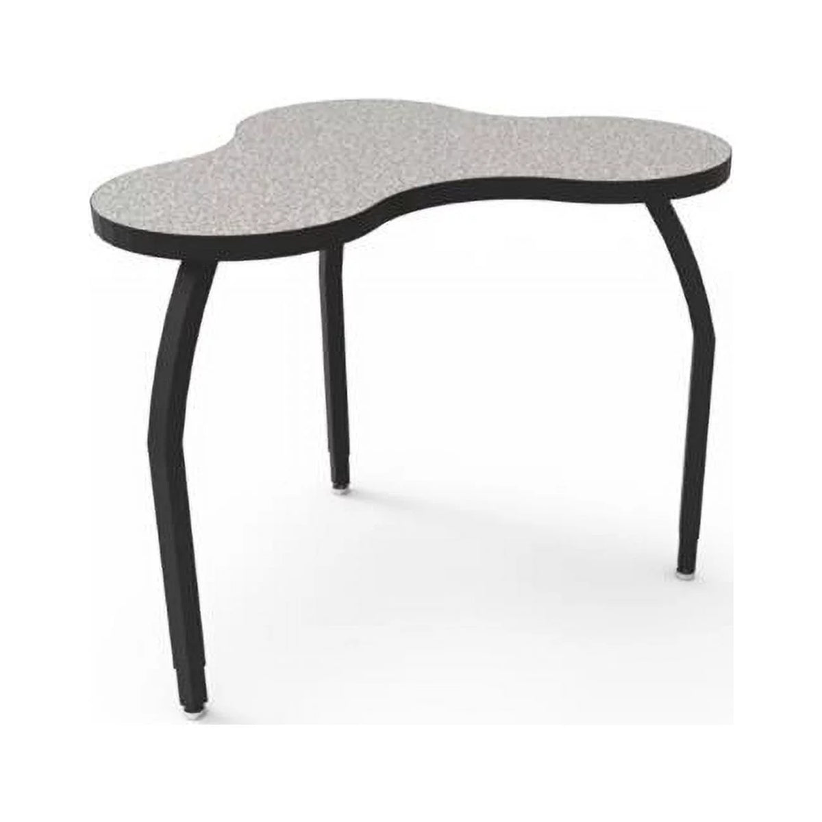 Grey Laminate Desk with 4 Adjustable Legs U358
