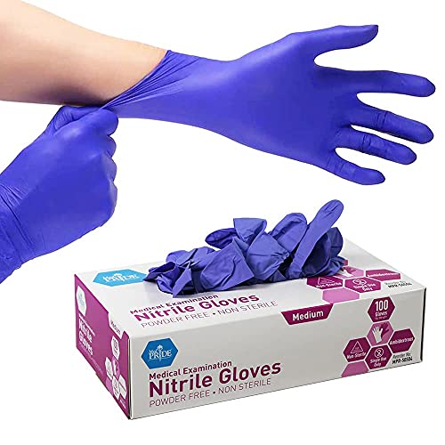 Medium Nitrile Exam Gloves K174