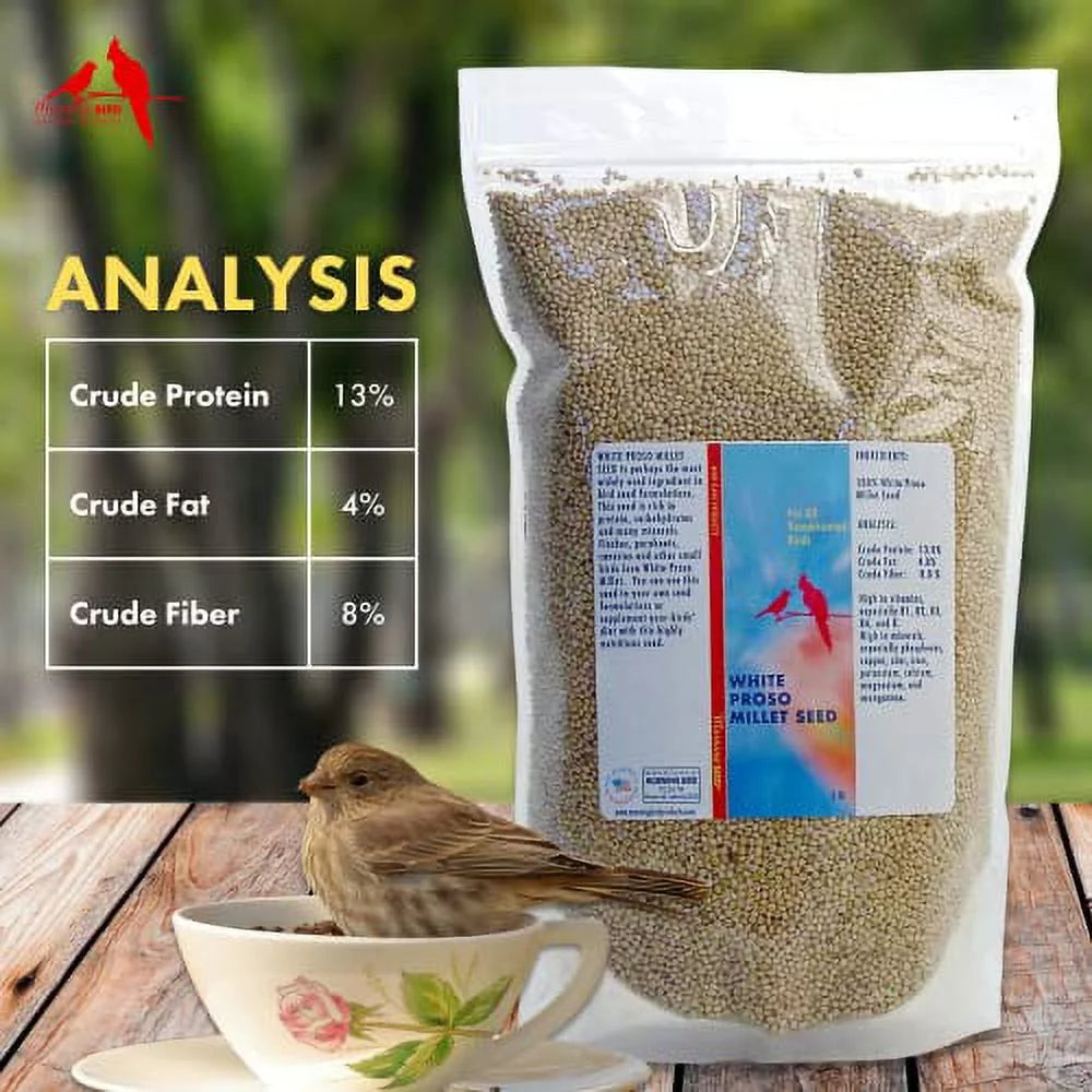 White Proso Millet Bird Seed 4.5 lbs Q806597