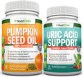 Pumpkin Seed Oil Softgels & Uric Acid Support Capsules O3352
