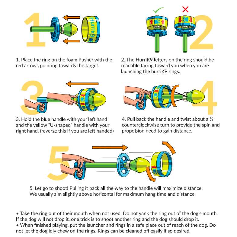 Ring Launcher Dog Starter Pack S168