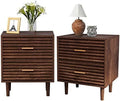 Set of 2 Nightstands with 2 Drawers N61269