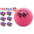 Pink Rubber Bouncing Ball Pack of 24 P34058