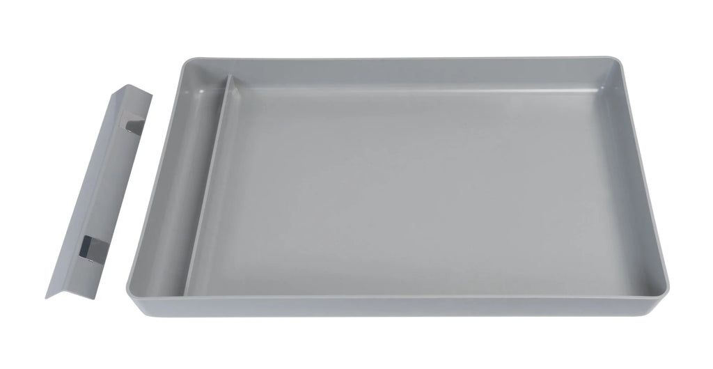Reusable Cat Litter Box Tray with 4.3 lb Non Clumping Crystal Litter S83998