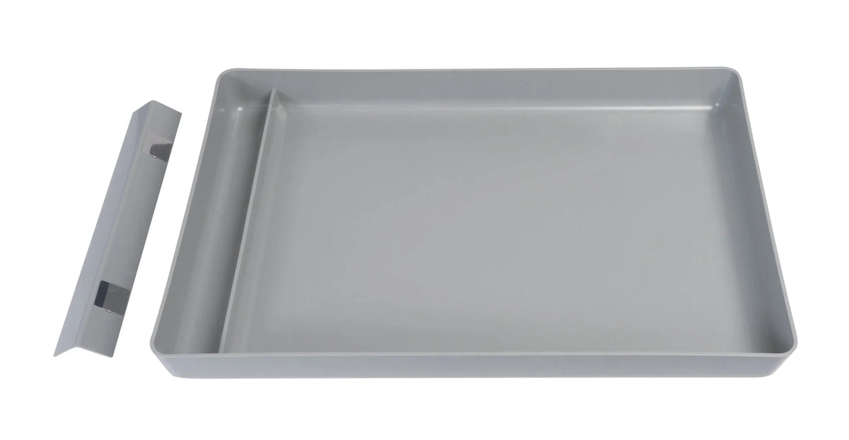 Reusable Cat Litter Box Tray with 4.3 lb Non Clumping Crystal Litter S83998