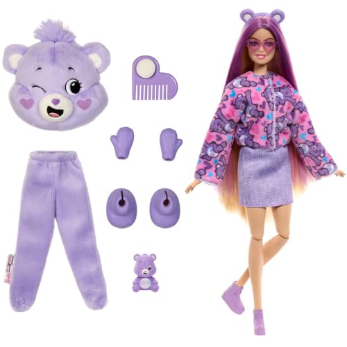 Cutie Reveal Doll & Accessories with Share Bear Costume D210
