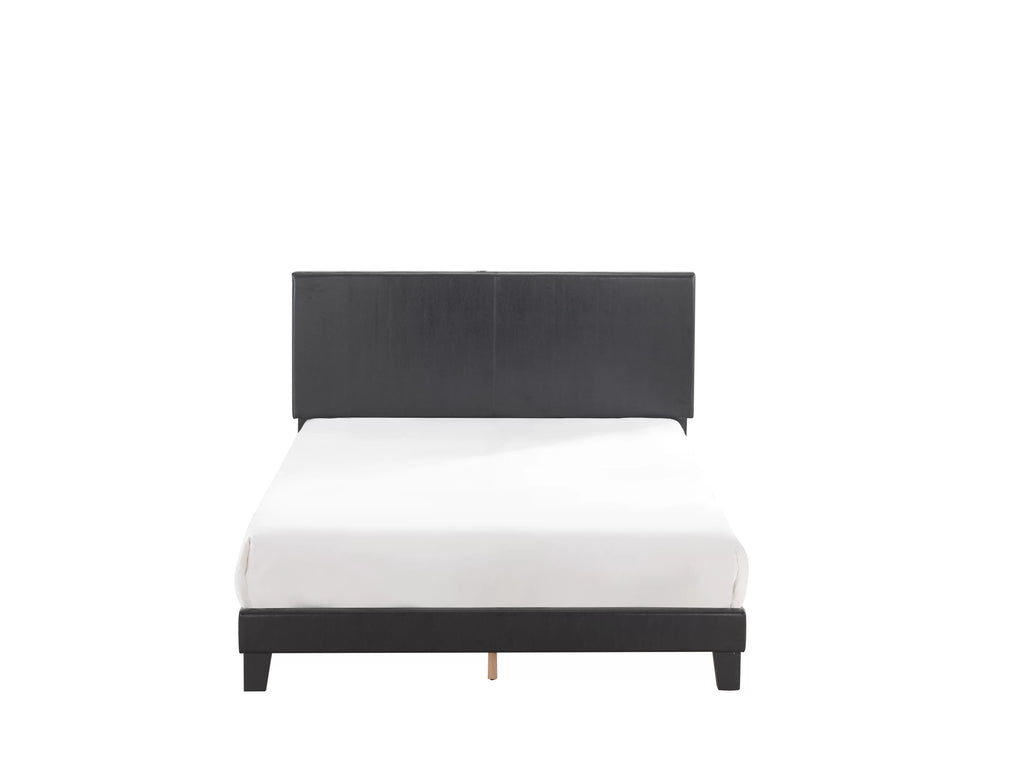 Black Queen Platform Bed L8248