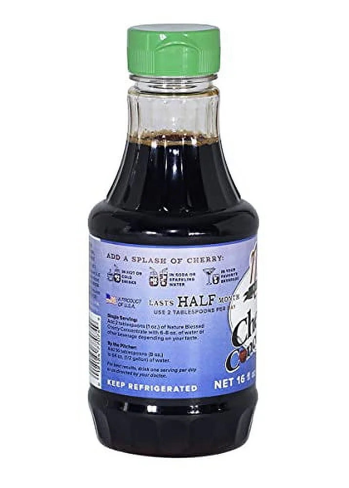 Pure Cherry Concentrate 1 Pint 16Oz Bottle All Natural No Added Sugar X6114