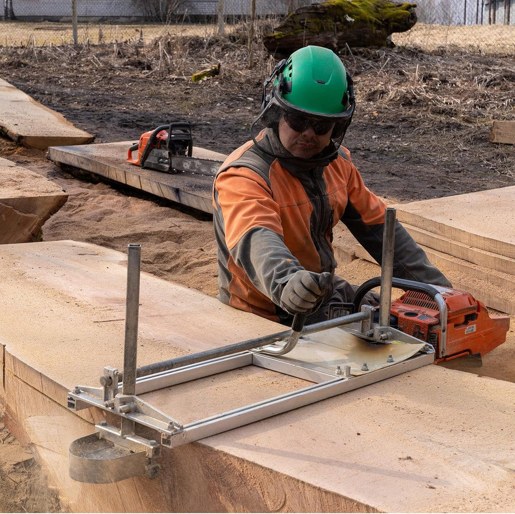 Portable Chainsaw Mill 24 Inches Aluminum Steel T645173