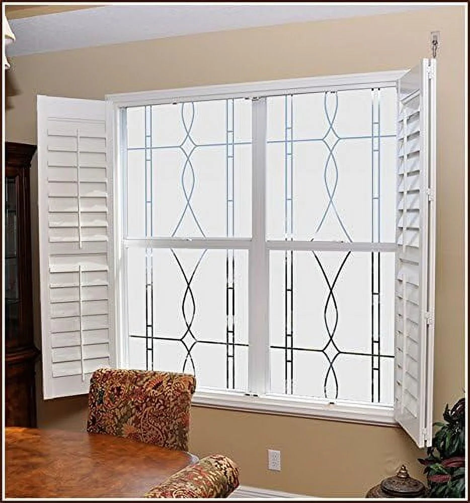 Etched Glass Semi-Private Window Film 24" W X 48" H W9100