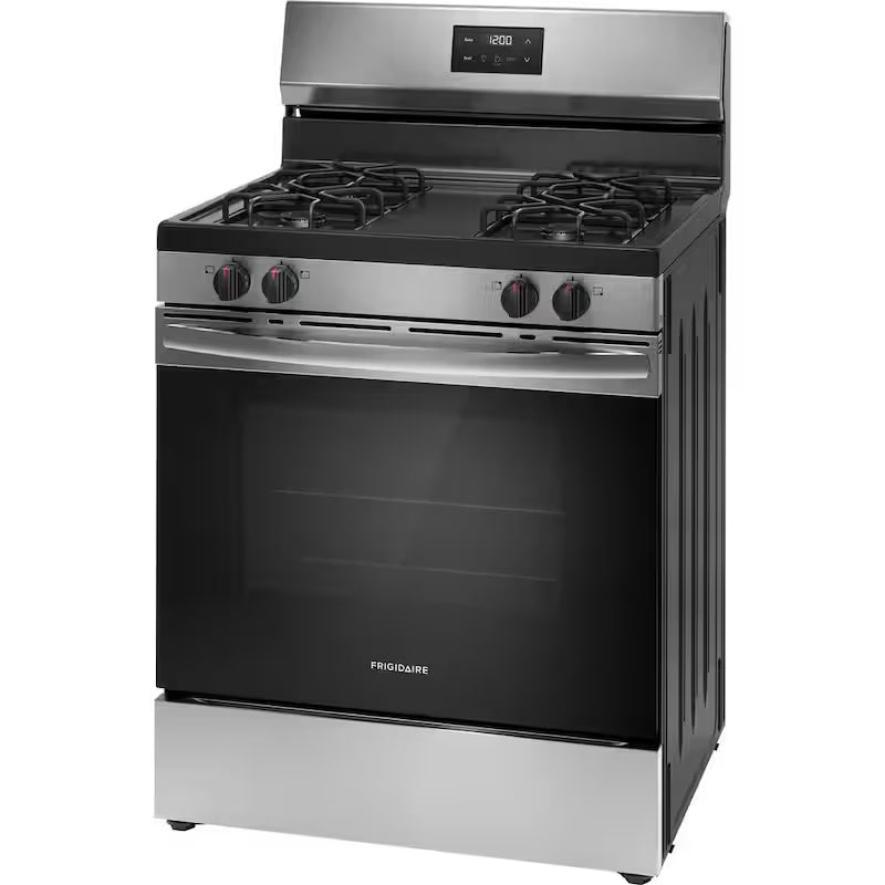 4-Burner Freestanding Gas Range in Stainless Steel X53693