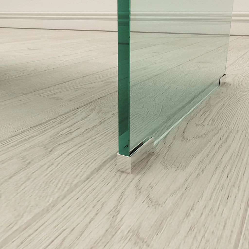 Clear Glass Coffee Table 39.37" x 19.5" H613