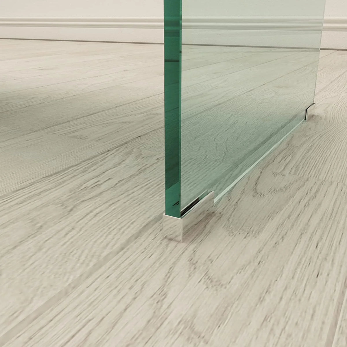 Clear Glass Coffee Table 39.37" x 19.5" H613