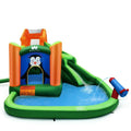 Inflatable Water Park Bouncer with Splash Pool Z444554