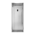 32 Dual Combination Refrigerator/Freezer in Stainless Steel with Trim Kit D18308