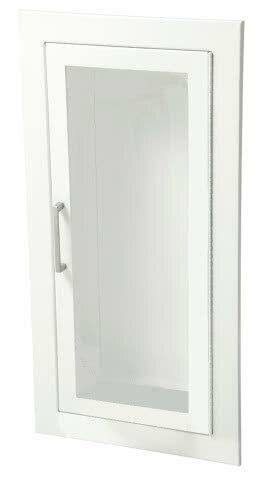 Steel Fire Extinguisher Cabinet Surface Mount Full Glass with Pull Handle K7633
