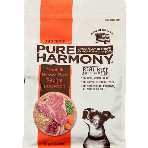 Beef & Brown Rice Recipe Dog Food L255
