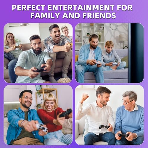 Retro Game Console Stick with 4K HDMI and 2.4G Wireless Controllers H56190