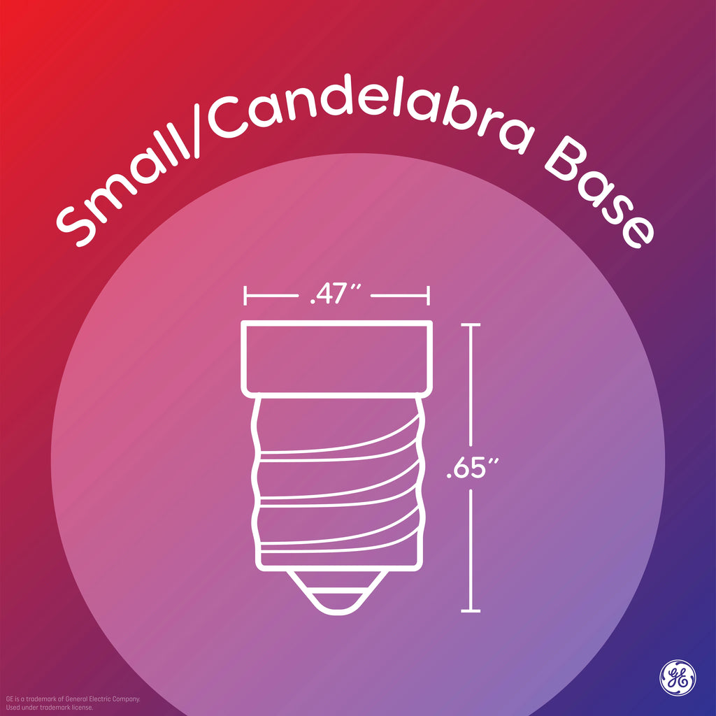 LED Light Bulbs Daylight 40 Watt Replacement Candelabra Base 2 Pack Z312