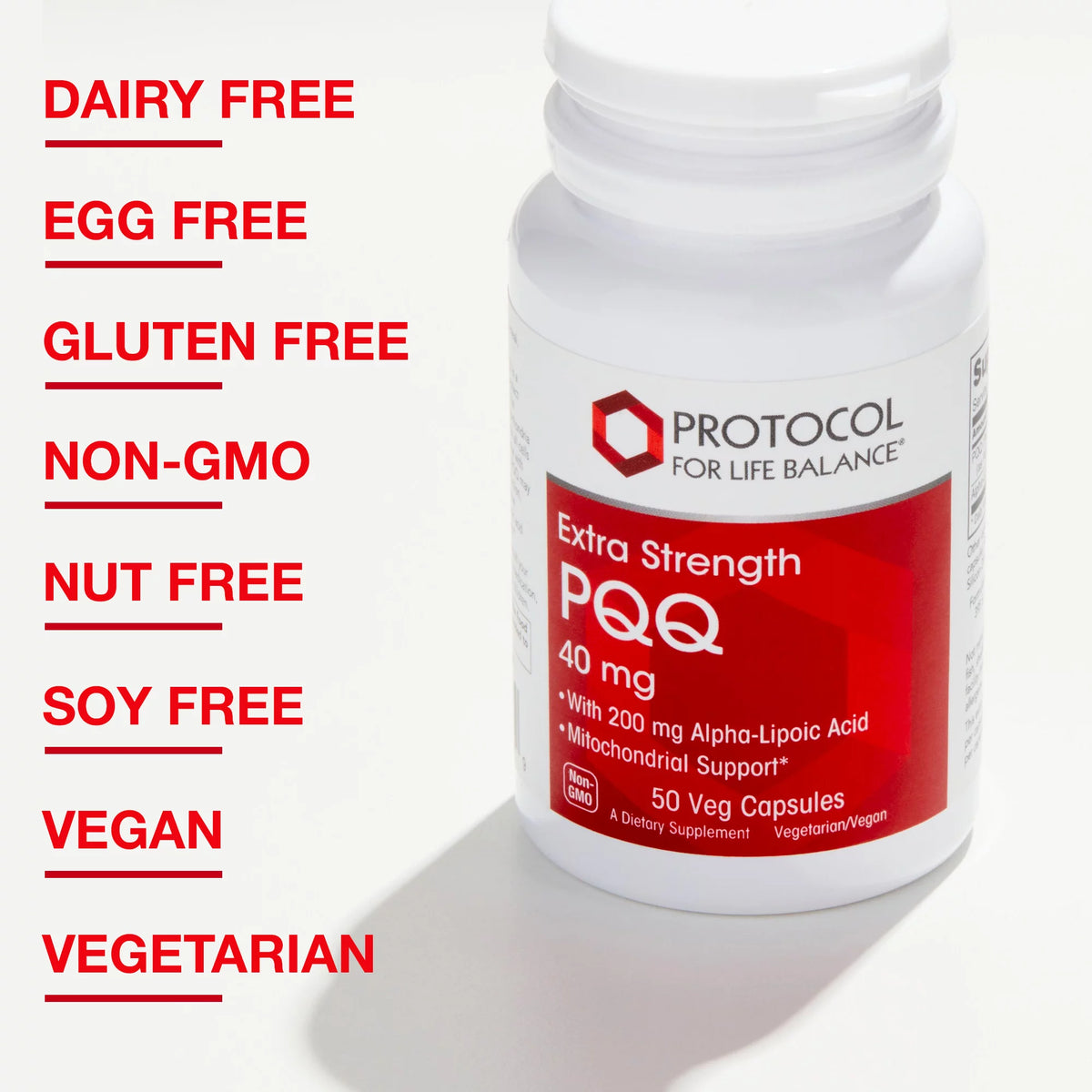 PQQ 40mg with Alpha Lipoic Acid 50 Veg Capsules J229
