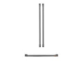Refrigerator Handle Kit in Brushed Black A13705