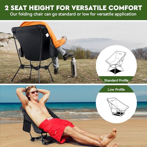 Lightweight Khaki Camping Chair R6805