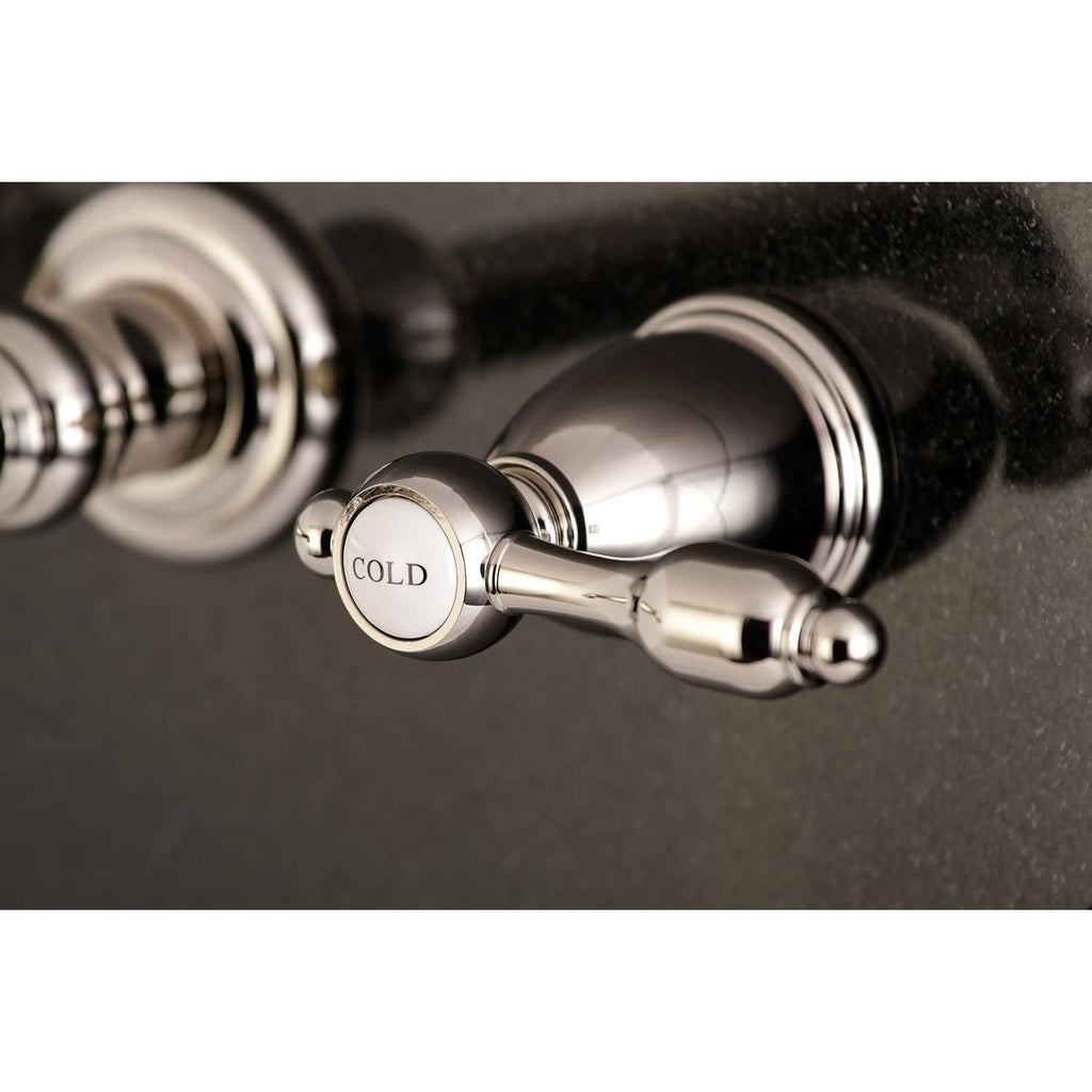 2-Handle Wall Mount Roman Tub Faucet, Oil Rubbed Bronze S4599