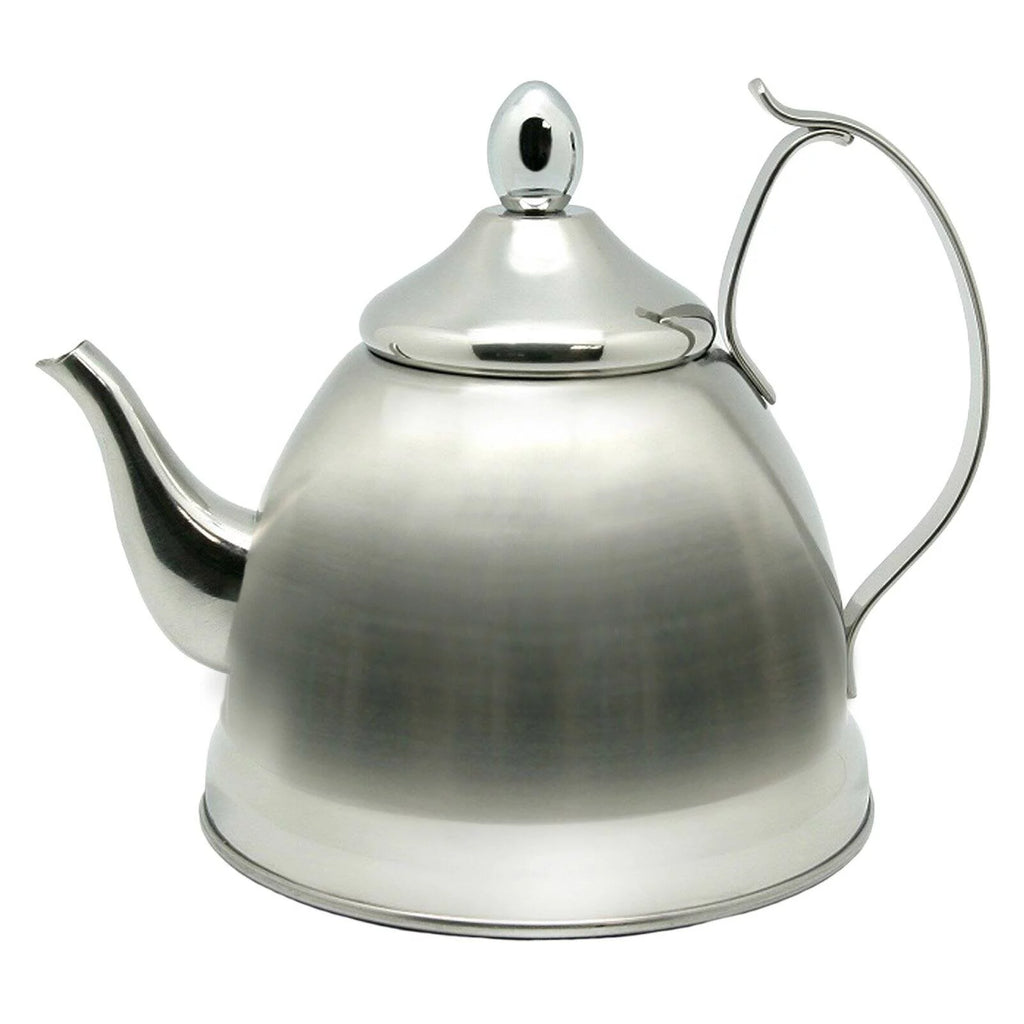 1.0 Quart Stainless Steel Tea Kettle with Infuser Basket T76934