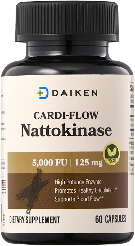 Nattokinase 5,000 FU 60 Capsules X81554