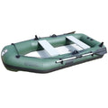 2.3m PVC Inflatable Rowing Boat with Oars and Pump Y94574