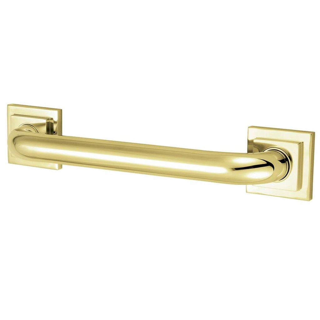 Polished Brass Grab Bar D604