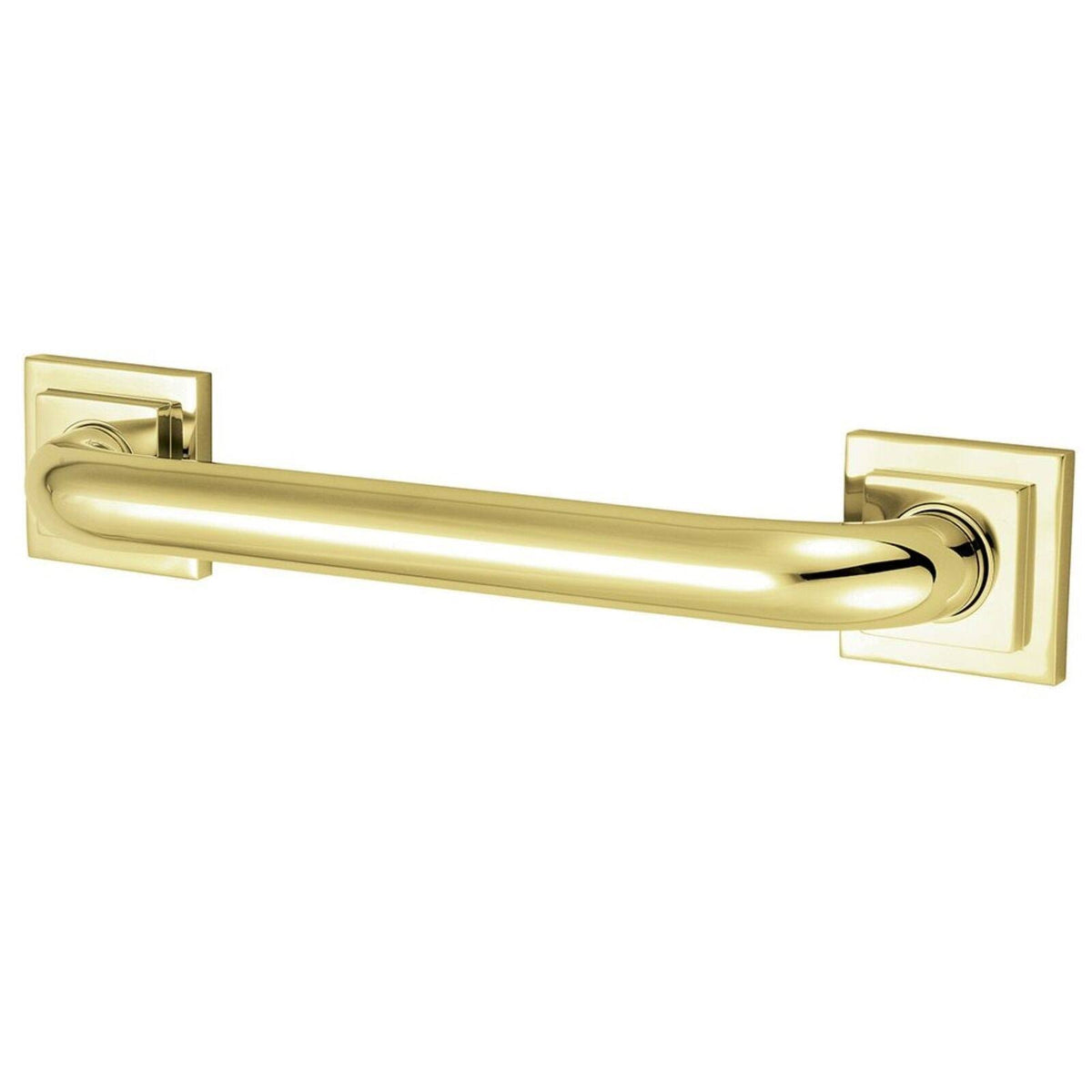 Polished Brass Grab Bar D604