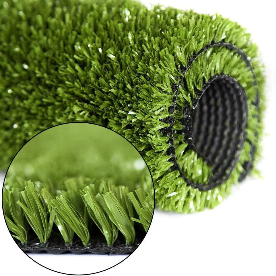 Artificial Grass 8' x 28' Turf Mat Rubber Back B3560