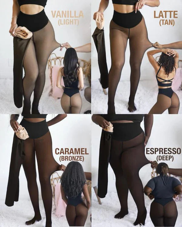 Compression Fleece Lined Tights L243
