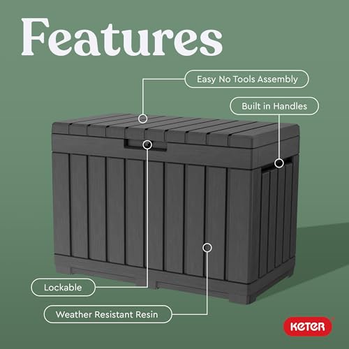 50 Gallon Resin Deck Box Y71330