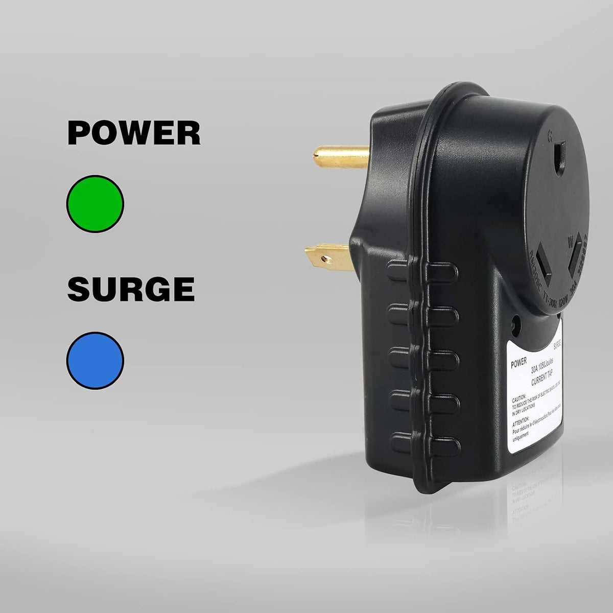 30 Amp RV Surge Protector with LED Indicator Light, Pack of 2 W104678