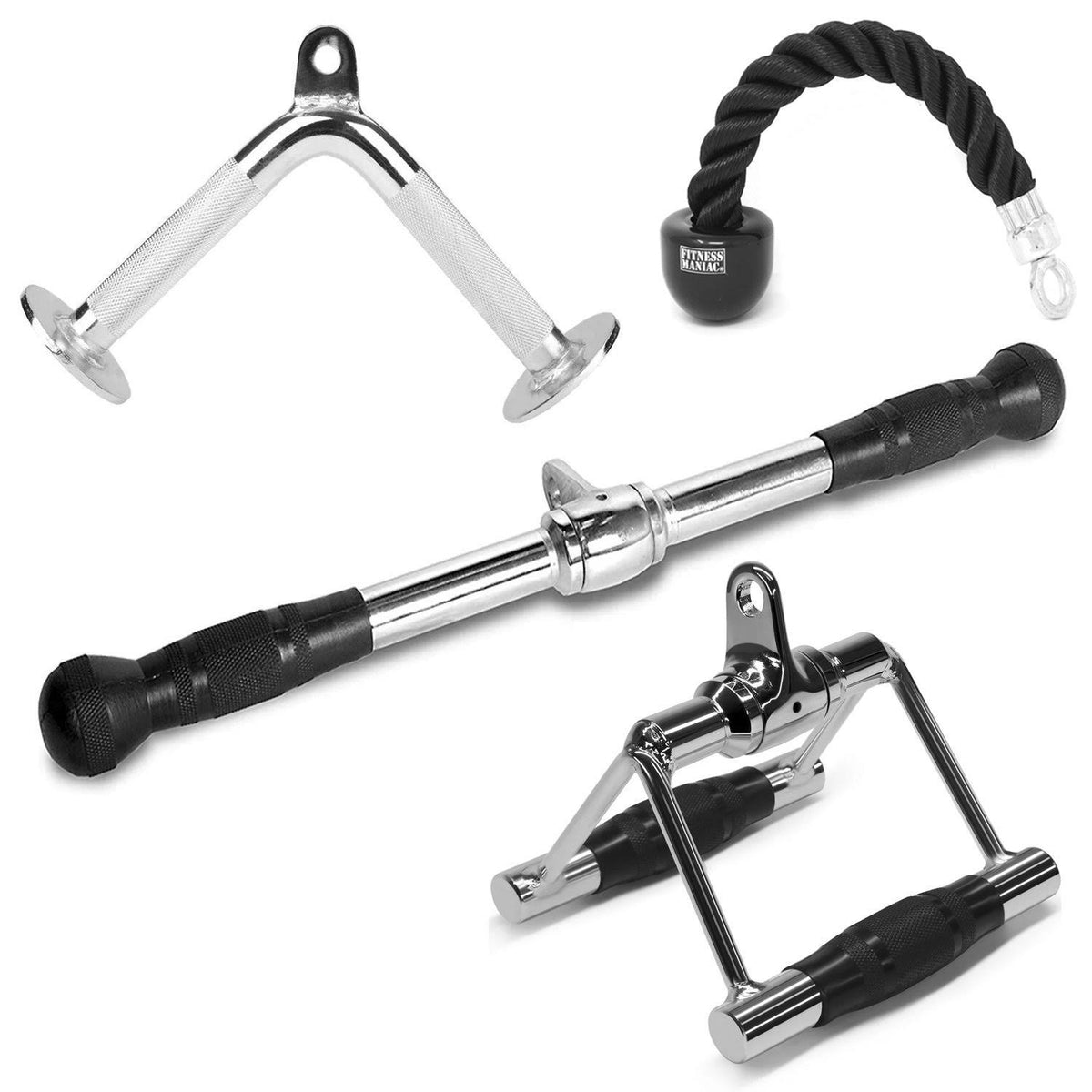 Tricep Rope Curl Bar Cable Attachment W68463