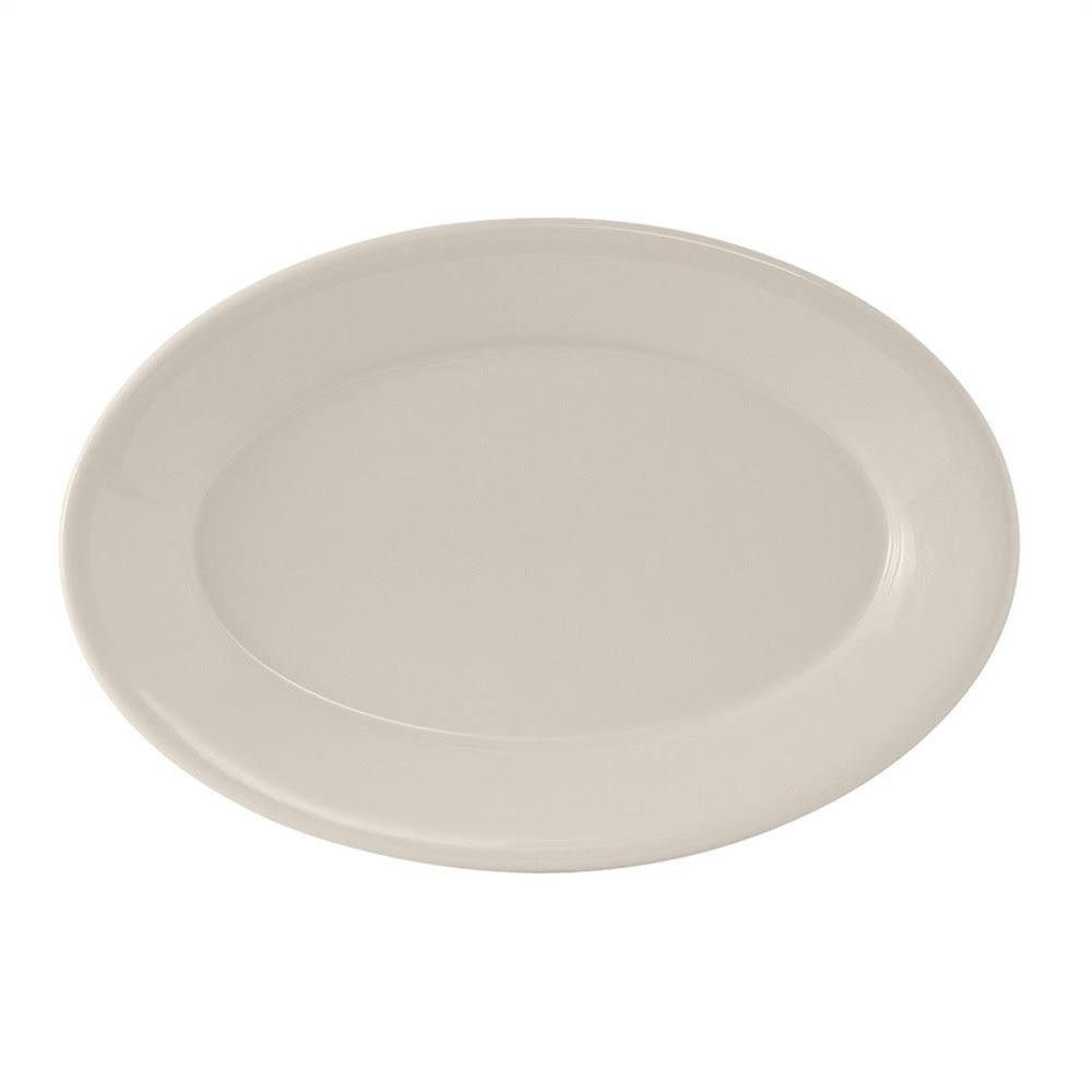 Eggshell Oval Platter Case of 12 Y73862