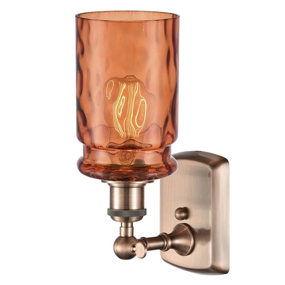 Antique Copper 1 Light Sconce I579