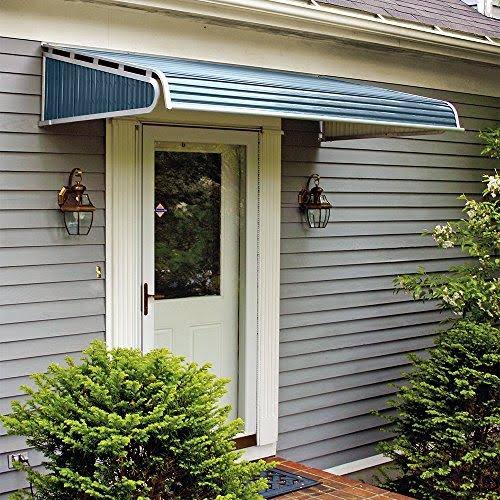 4 ft. Aluminum Awning in Slate Blue L8570