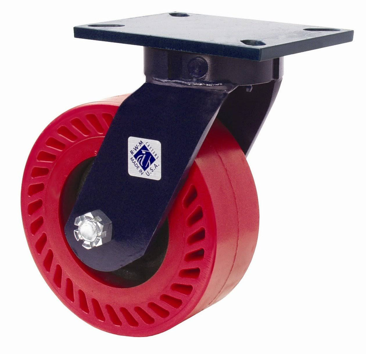 Kingpinless Swivel Plate Caster O251999